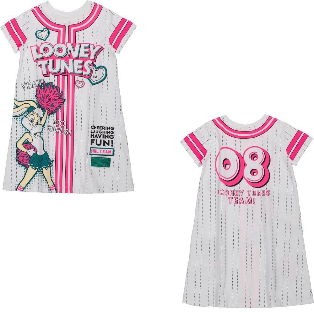 AMIME - Looney Tunes Dress - White