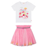BILLIEBLUSH - Sweets Top & Sweets Skirt Set - Pink
