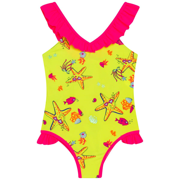 BILLIEBLUSH - Starfish Swimsuit - Ochre