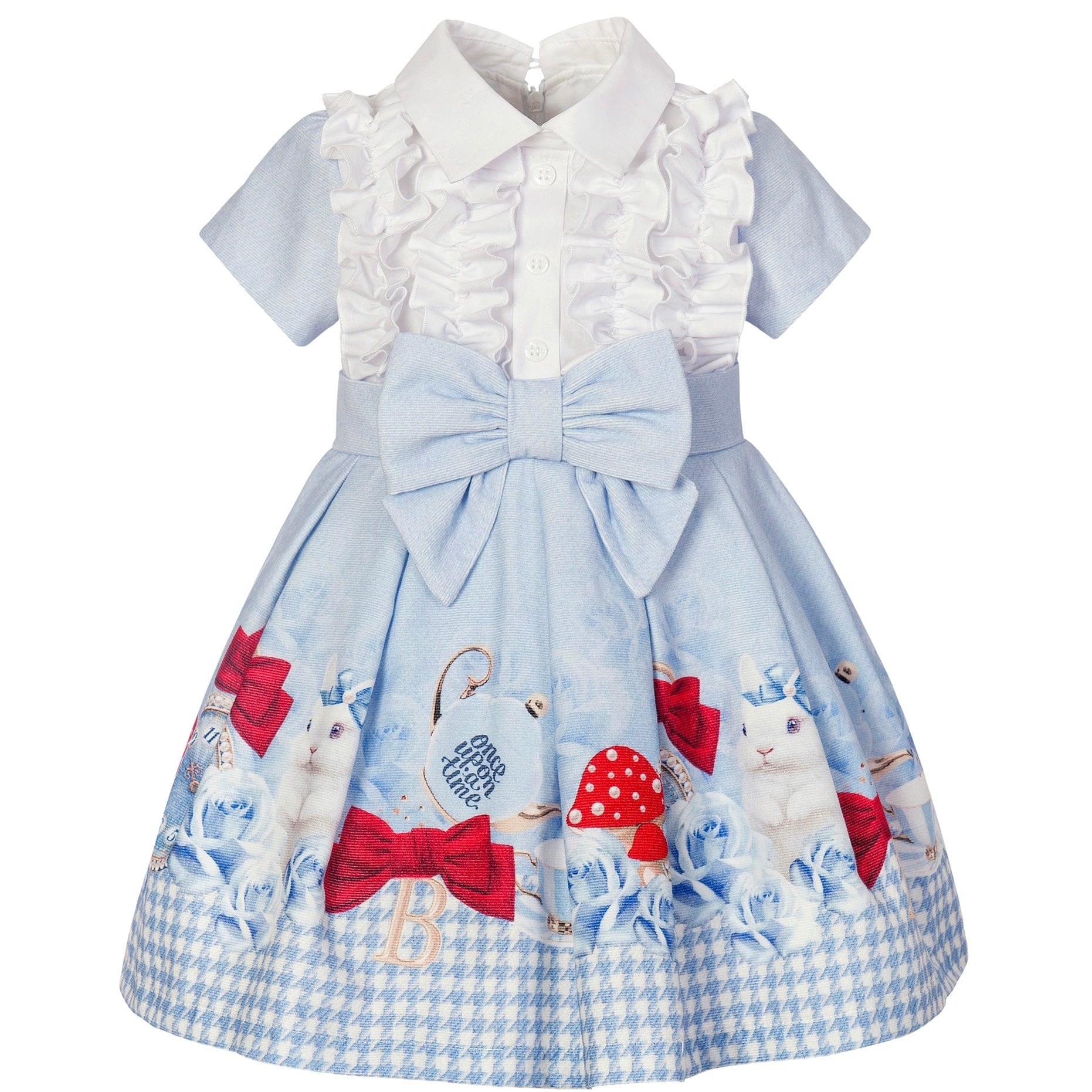 BALLOON CHIC - Alice In Wonderland Dress - Blue