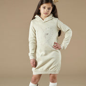A DEE - Pippa Hoody Dress - Light Gold