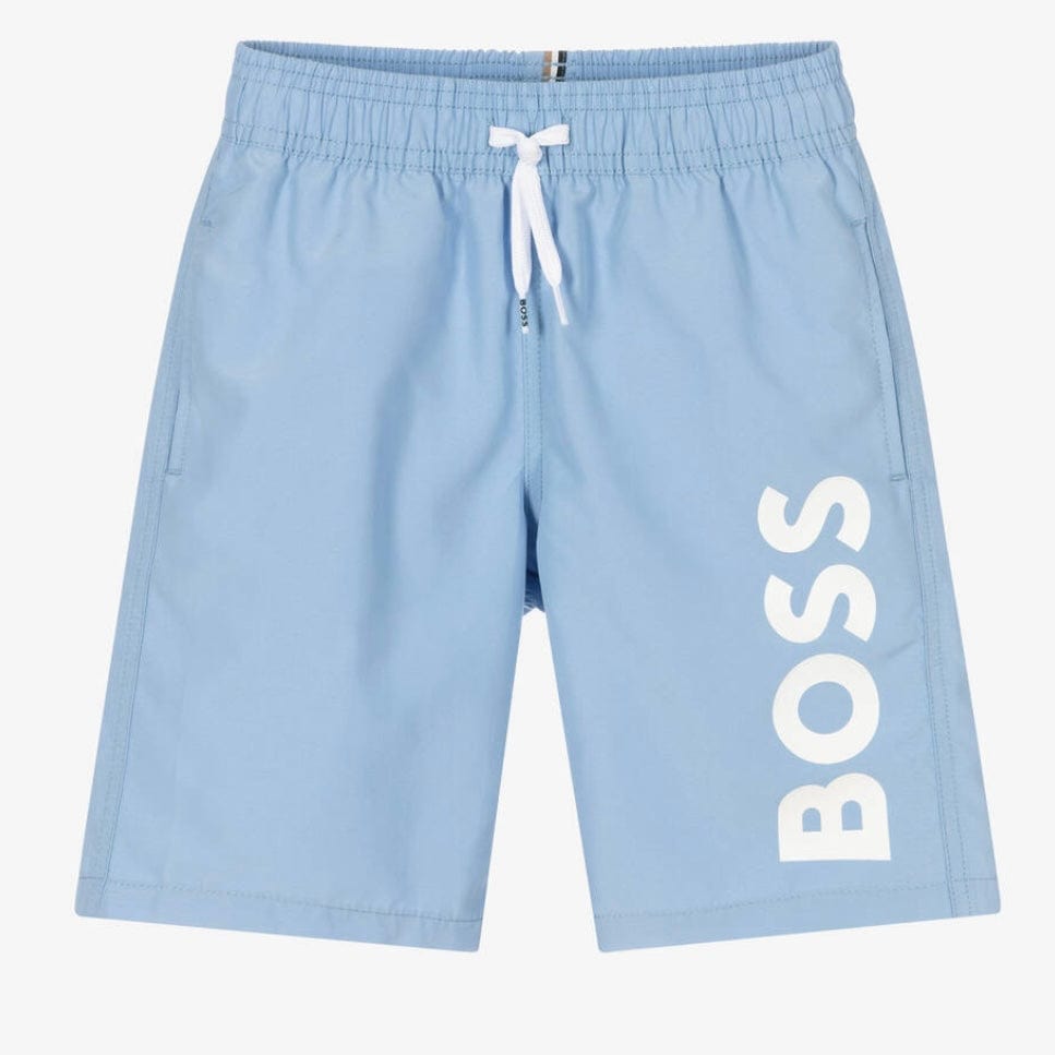 HUGO BOSS - Swim Short Logo - Blue