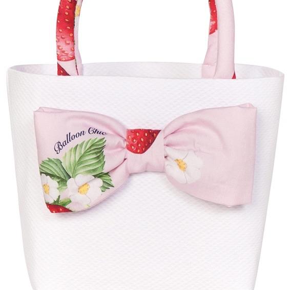 BALLOON CHIC - Strawberry Hand Bag - Pink