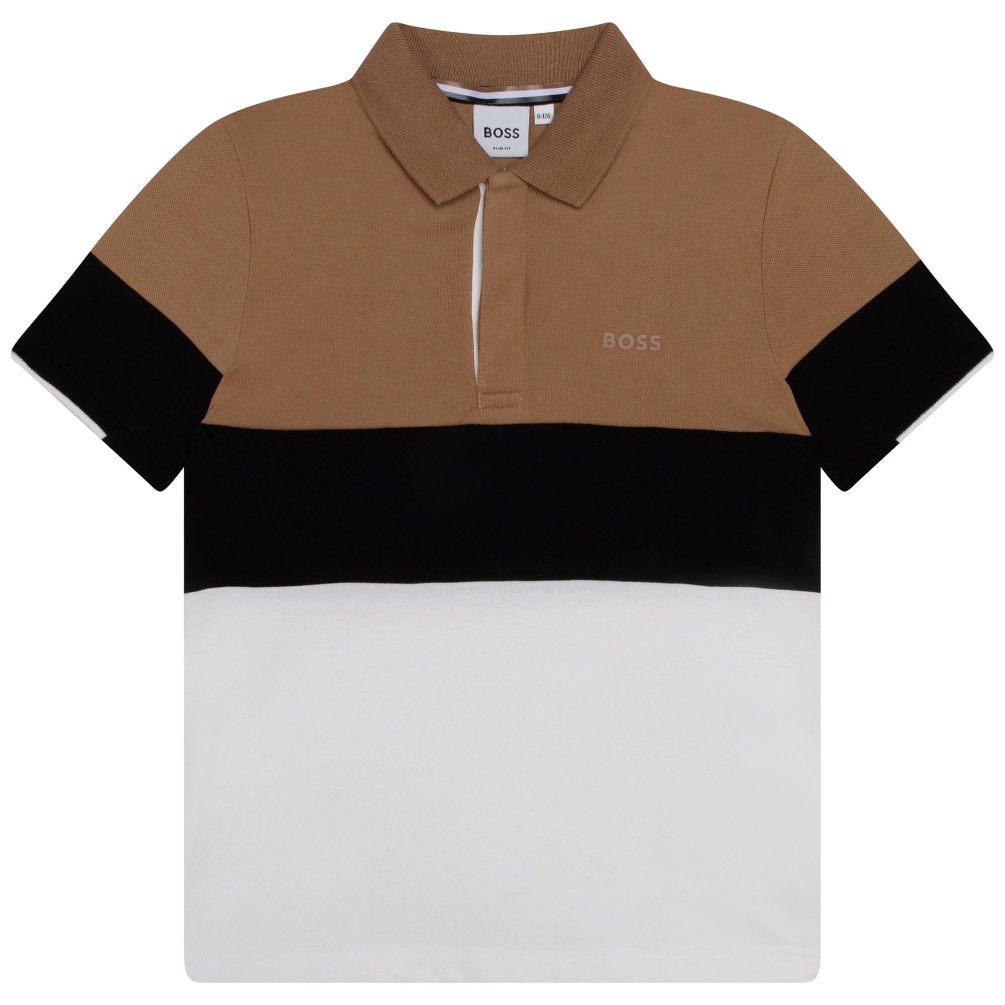 HUGO BOSS - Polo Shirt -  Stone
