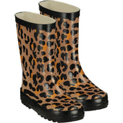 A DEE - Wild About Big Cats Wellington Boots - Leopard