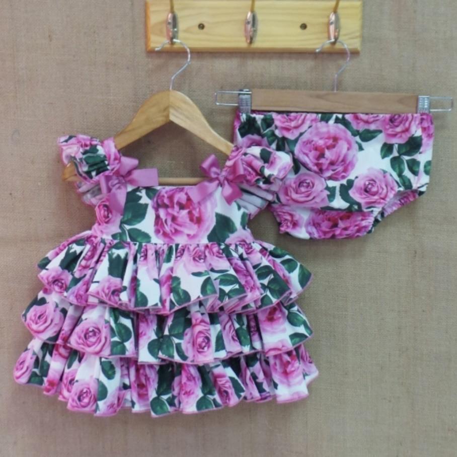 NINI - Rose Baby Dress