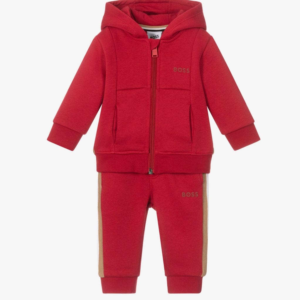 HUGO BOSS - Two Piece Tracksuit -  Red
