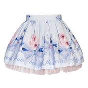 BALLOON CHIC - Rose  Skirt Set  - Blue
