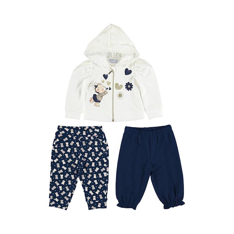 Mayoral - Bear Two Pack Trouser Tracksuit- Navy