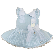 Rahigo - Pattern Dress -  Baby Blue