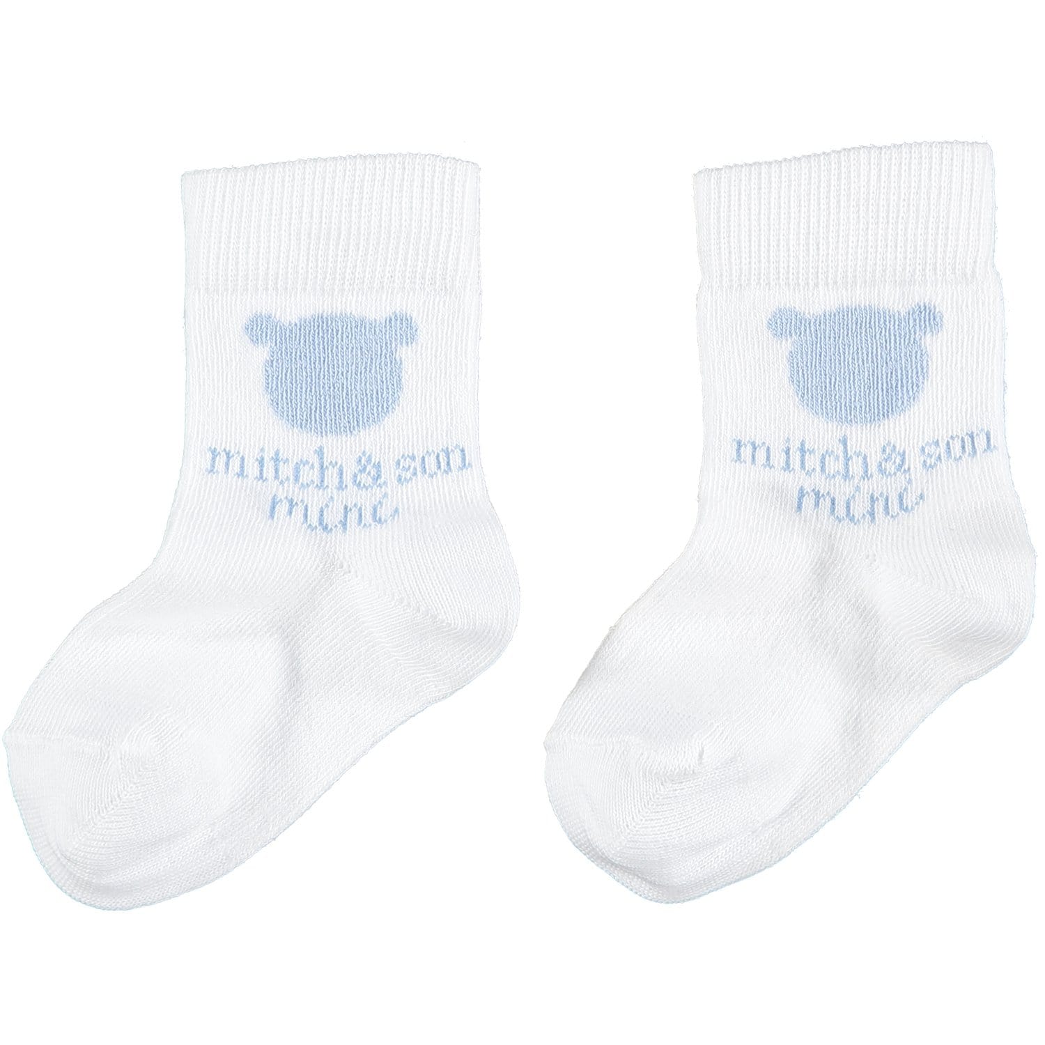 MITCH & SON - Drew Two Pack Sock - Pale Blue