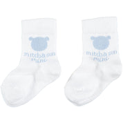 MITCH & SON - Drew Two Pack Sock - Pale Blue