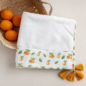MEIA PATA - Oranges Print Towel - Orange