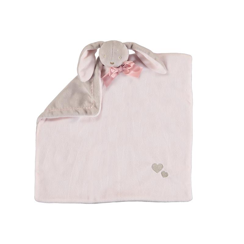 MAYORAL - Rabbit Comforter - Pink
