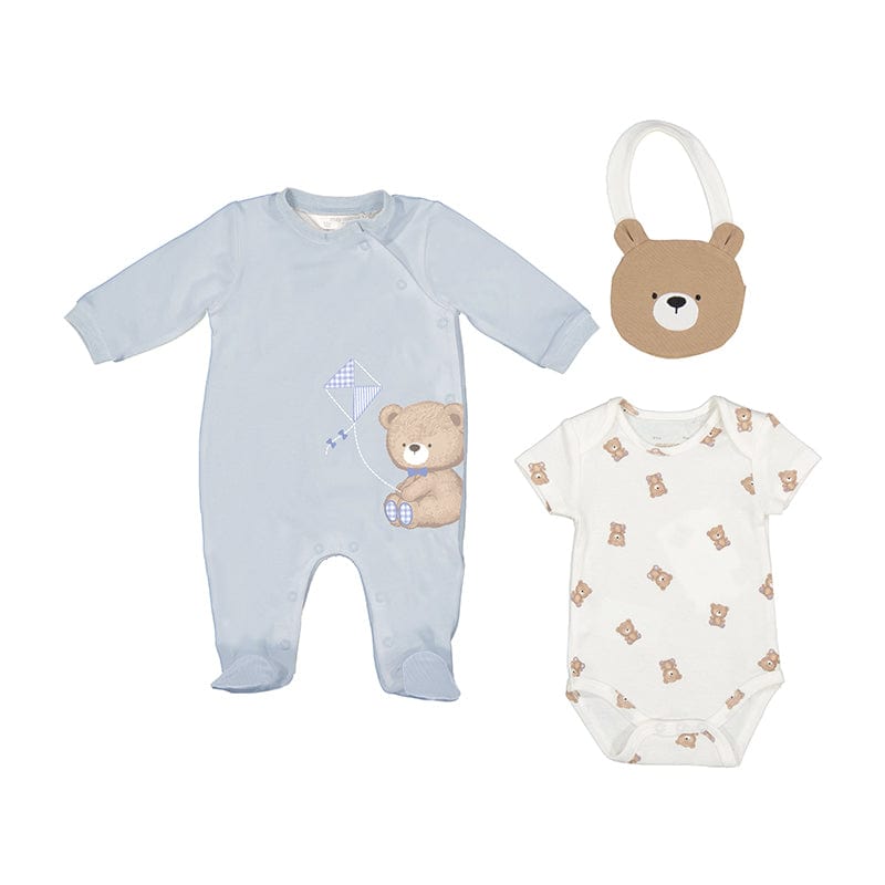 MAYORAL - Baby Bear Gift Set - Blue