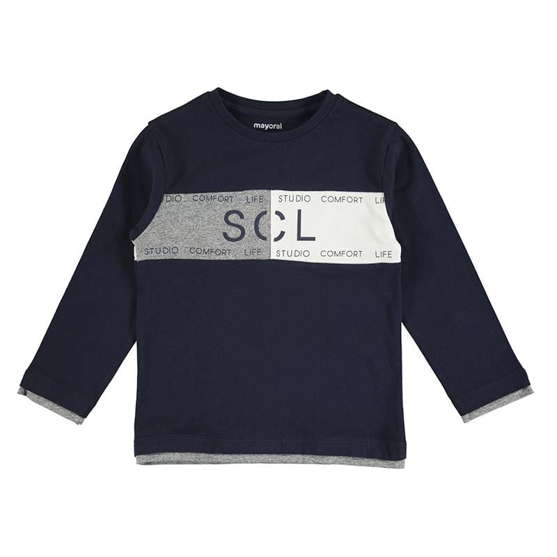 MAYORAL - SCL Long Sleeve T - Navy