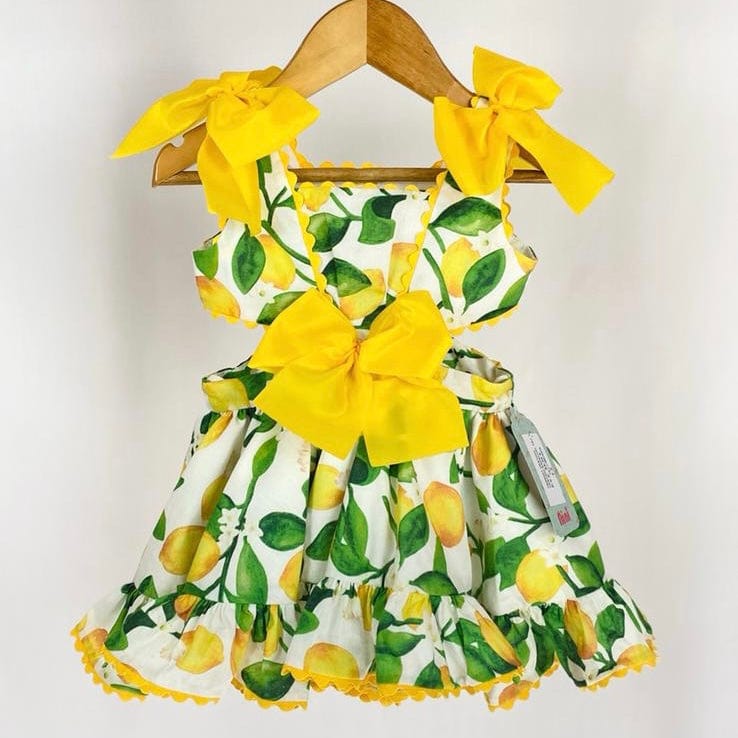 NINI - Exclusive Lemon Cut Out Dress - Yellow