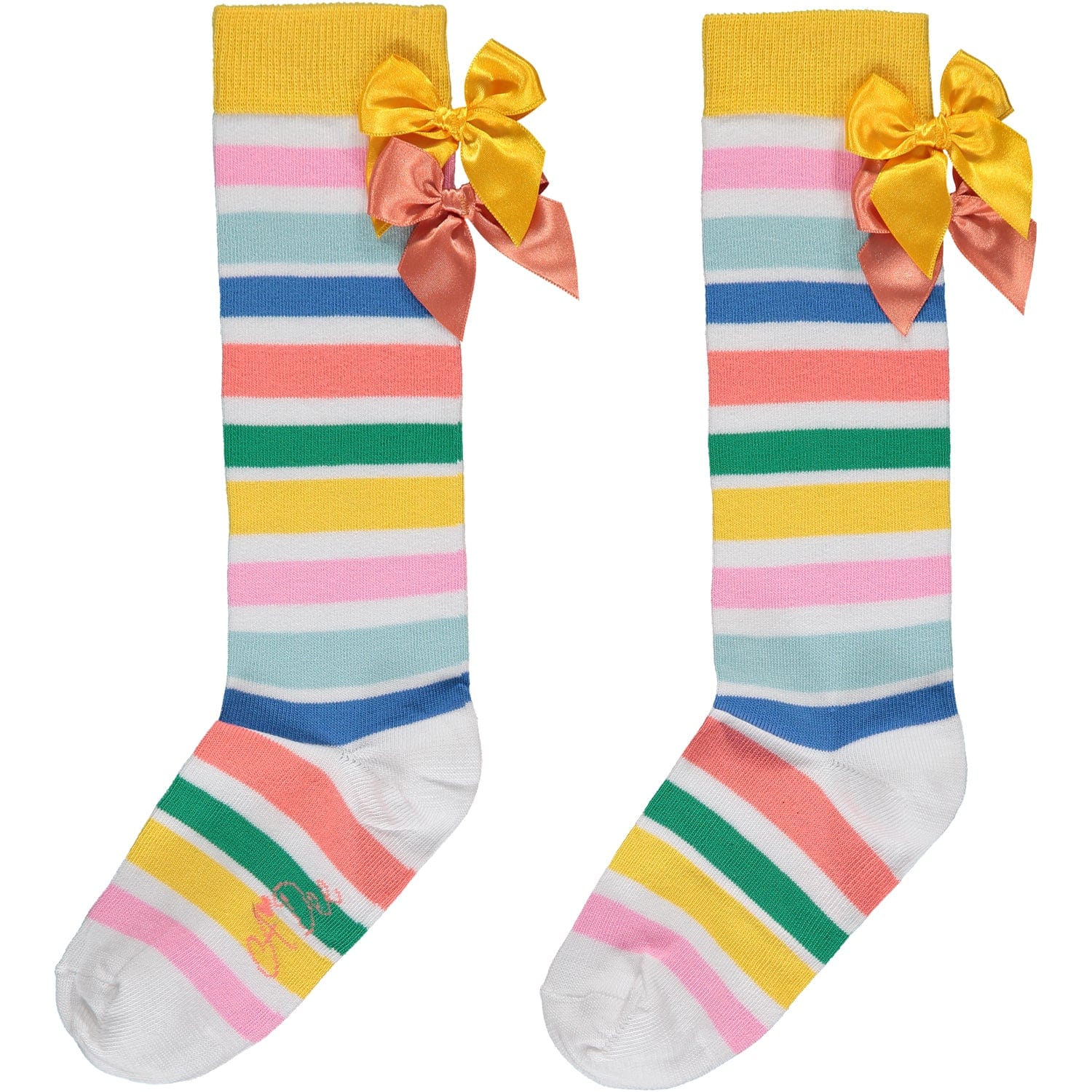 A DEE - Unova La Isla Bonita Stripe Knee High Socks - Stripe