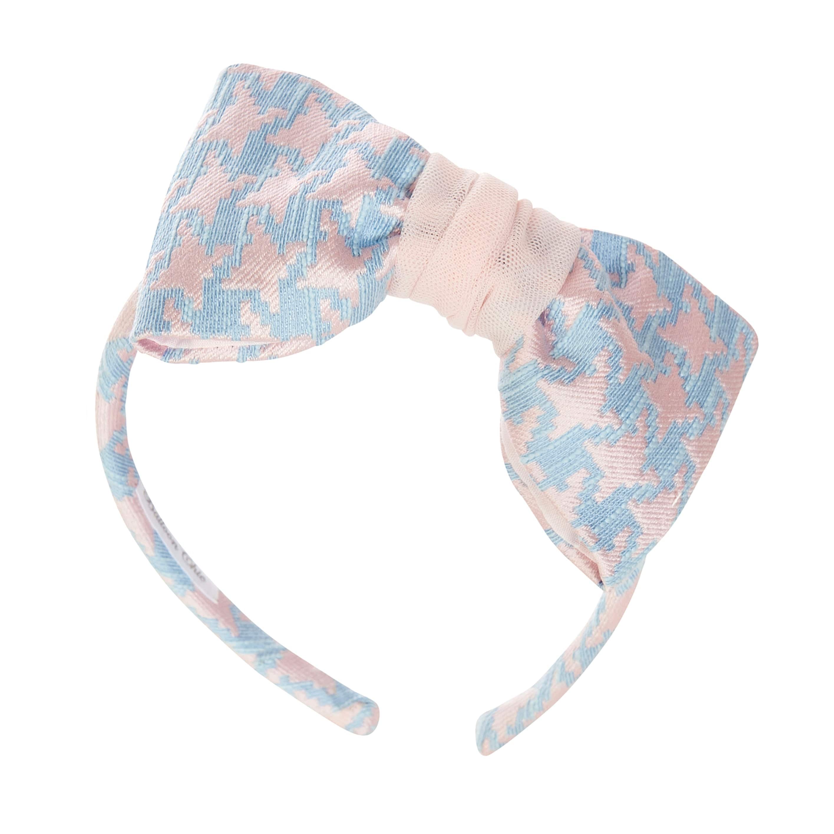 BALLOON CHIC - Dog Tooth Hairband - Pink