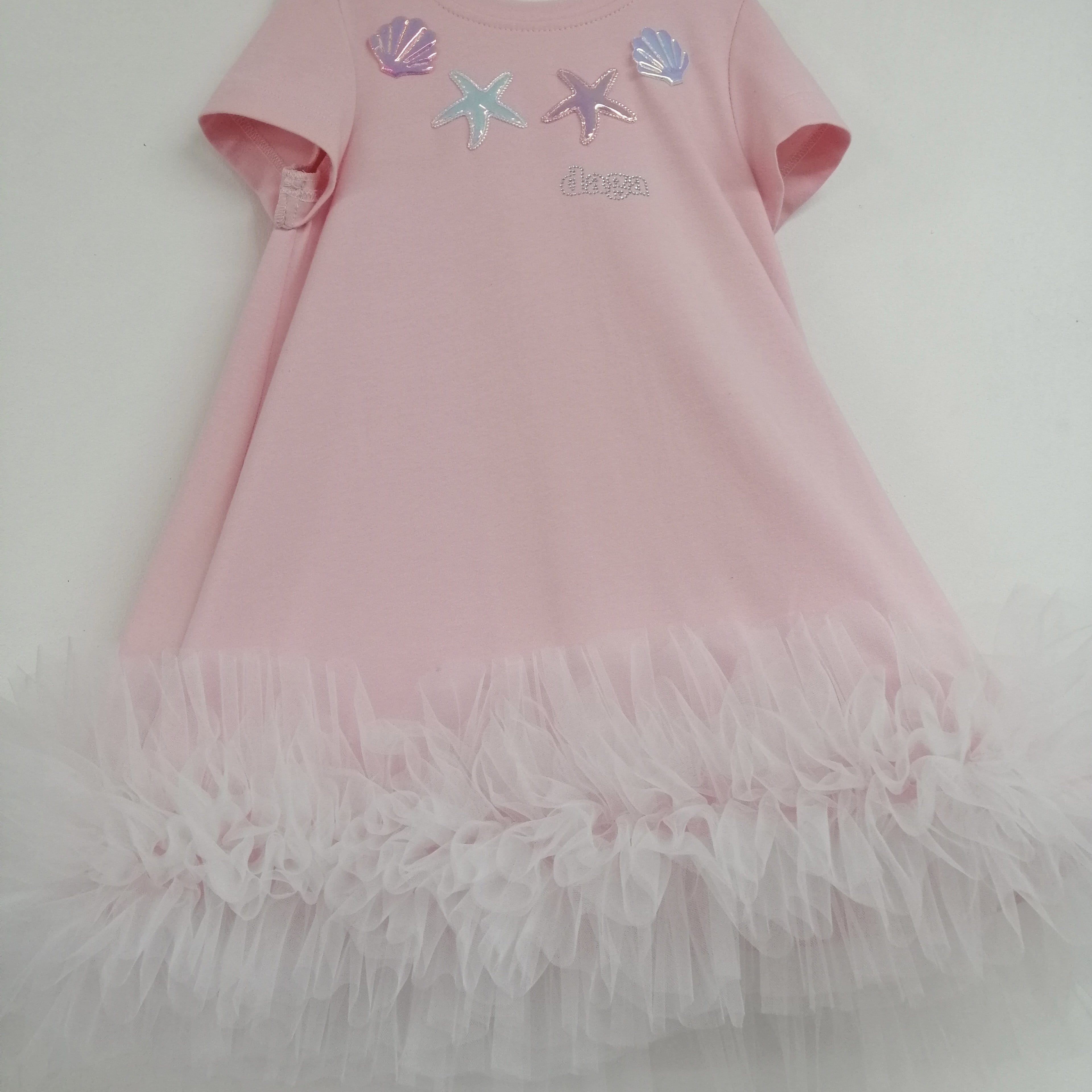 Daga - Sea Shell Tutu Dress - Pink