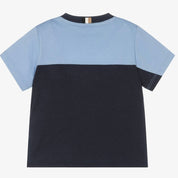 HUGO BOSS - Colour Block Tee-Shirt - Blue