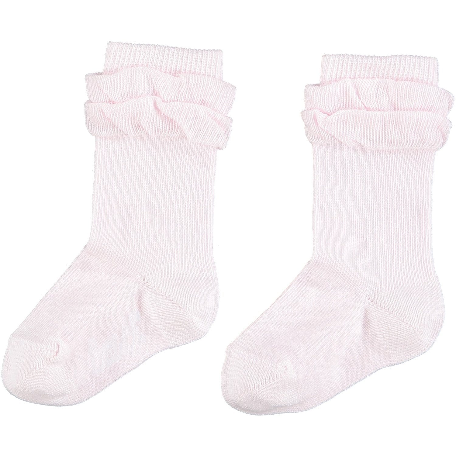 LITTLE A - Denise Frill Knee High Sock - Pink