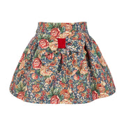 BALLOON CHIC - Tapestry Skirt Set - Red