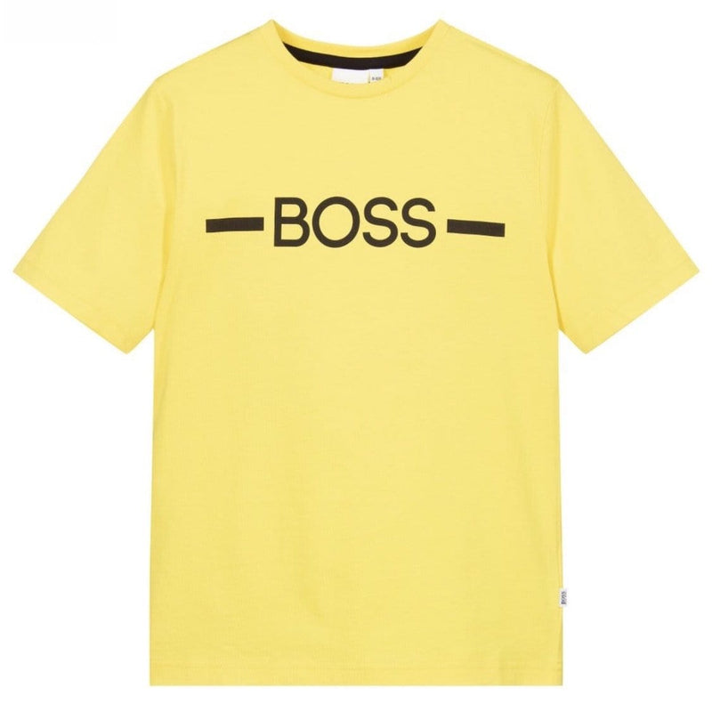 HUGO BOSS - Boys T-Shirt - Yellow