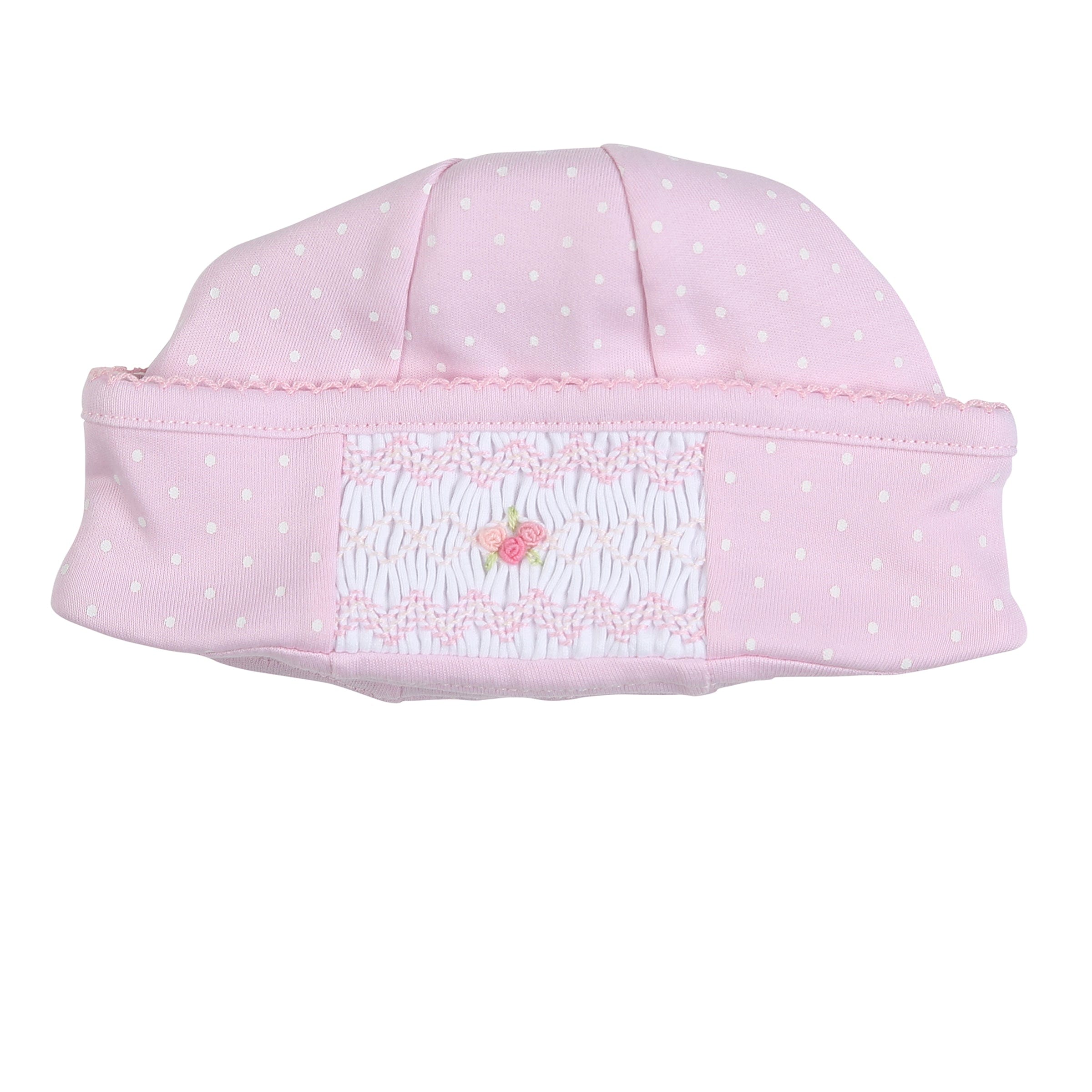 MAGNOLIA BABY - Layla Smocked Hat - Pink