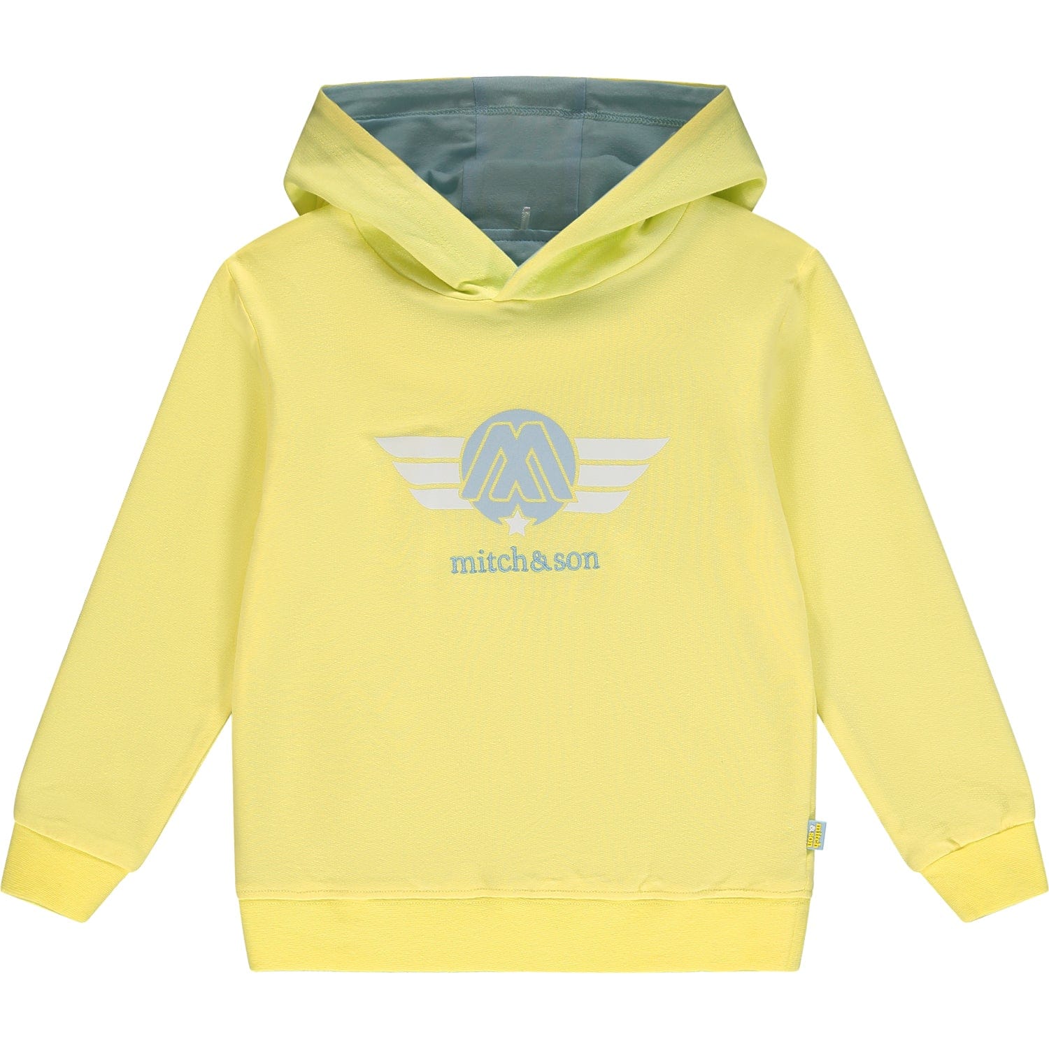 MITCH & SON - Jude A Time To Fly  Hooded Sweat Short Set - Lemon
