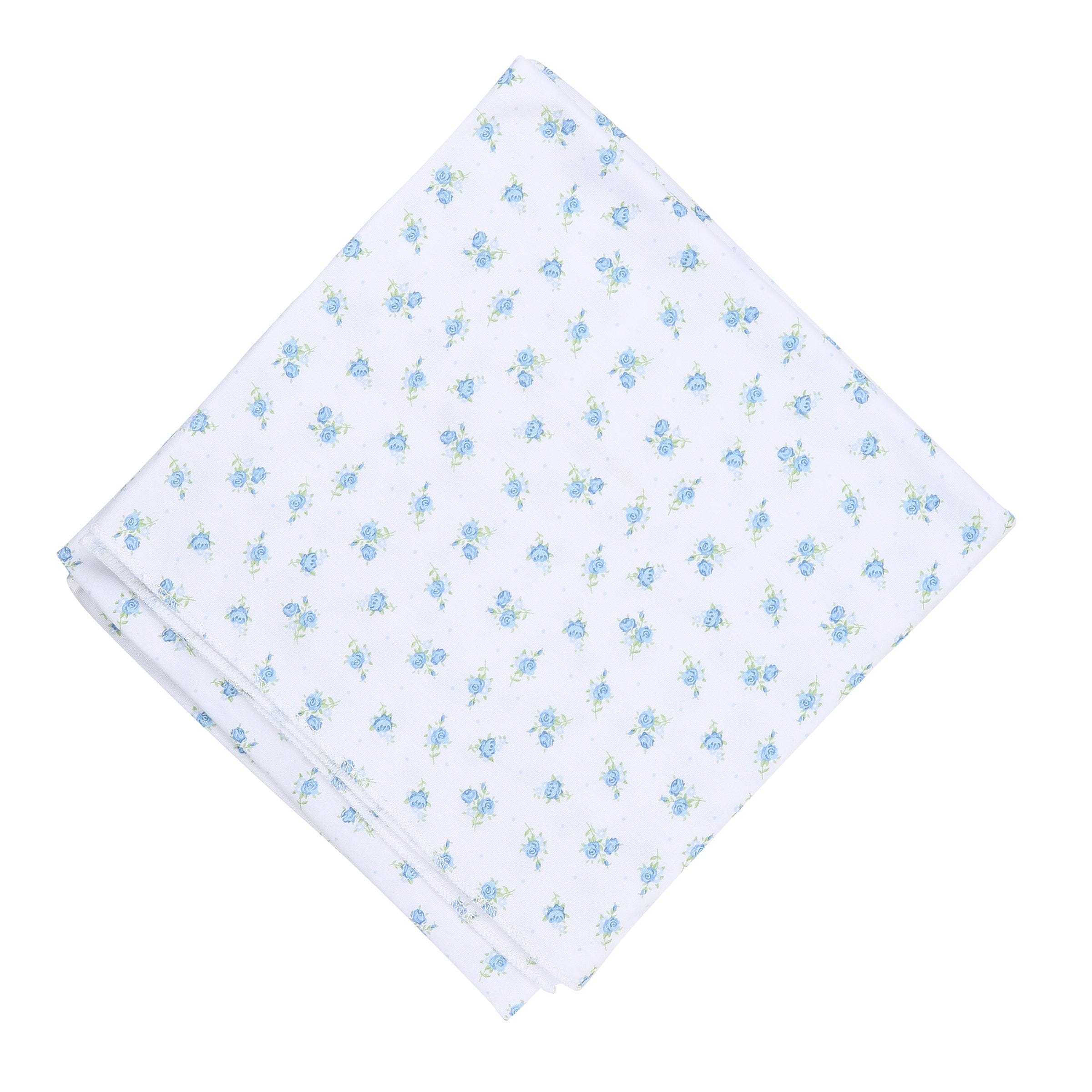 MAGNOLIA BABY - Anna’s Swaddle Blanket - Blue