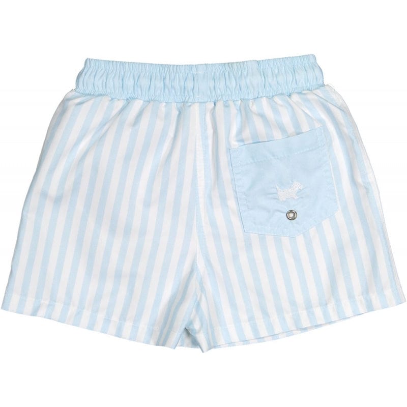 SAL & PIMENTA - Sailor Stripe Swim Shorts - Blue