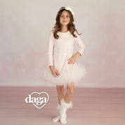 Daga - Pastel Sweetness Tutu Sparkle Dress - Pink