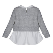LAPIN HOUSE - Dogtooth Jewel Legging Set - Grey