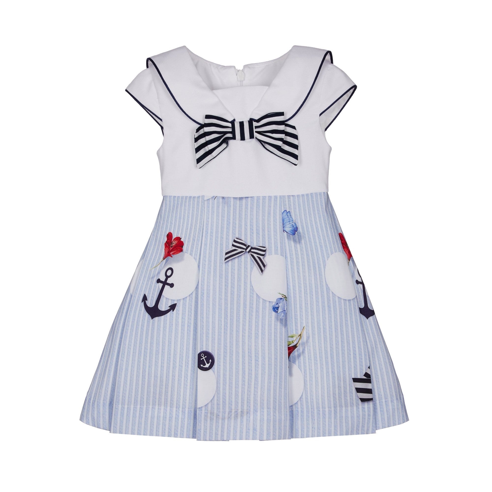 LAPIN HOUSE - Sailor Pleated Dress – Bluebells Boutique