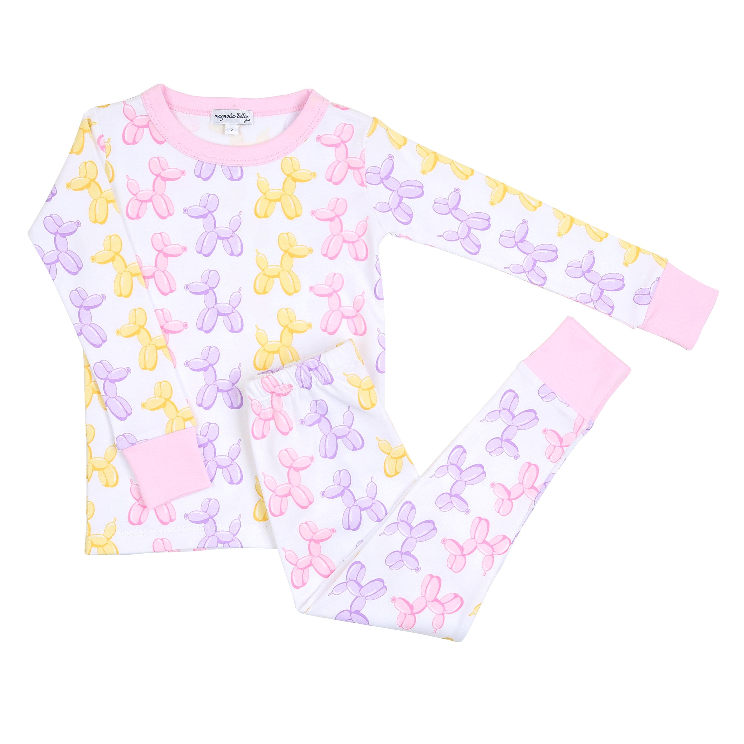 MAGNOLIA BABY -  Balloon Dogs Pyjamas - Pink