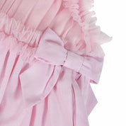 LAPIN HOUSE - Tulle Cross Back Dress - Pink