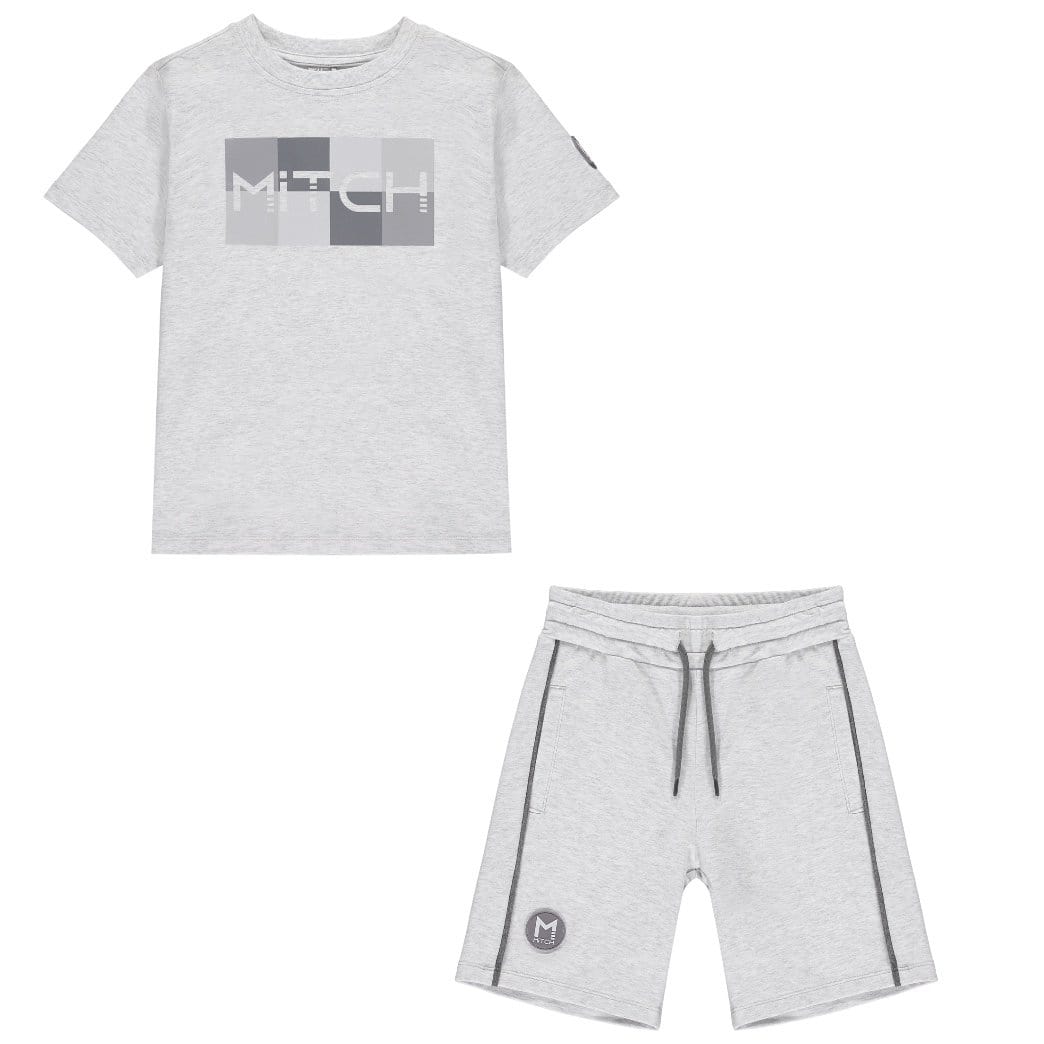 MITCH - Pennsylvania & New Jersey Short Set - Grey