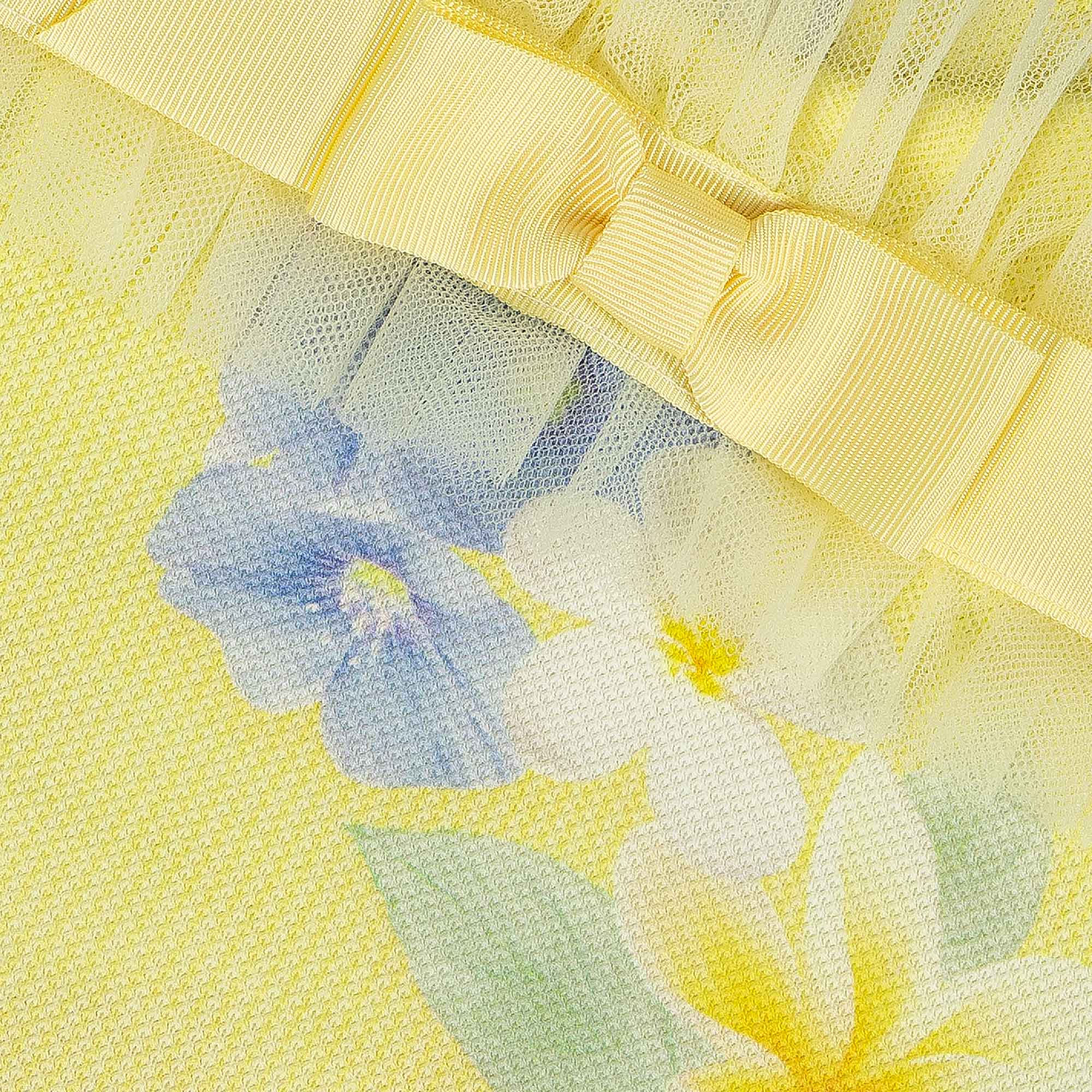 LAPIN HOUSE - Floral Top & Short Set - Lemon