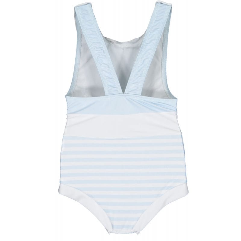 SAL & PIMENTA - Blue Sailor Swimsuit - White