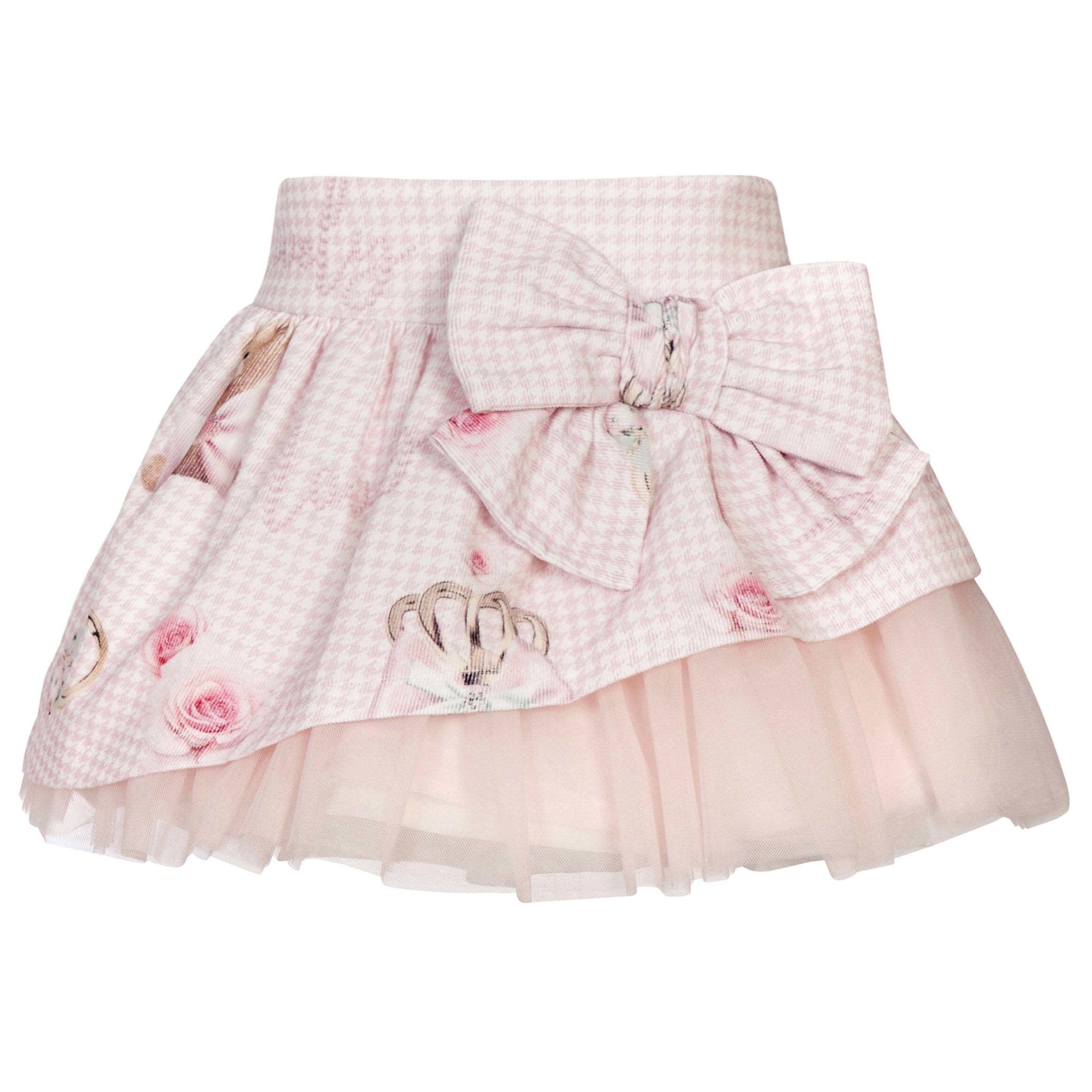 BALLOON CHIC - Teddy Tulle Skirt Set  - Pink