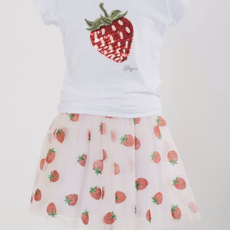DAGA - Strawberry Tutu Skirt Set