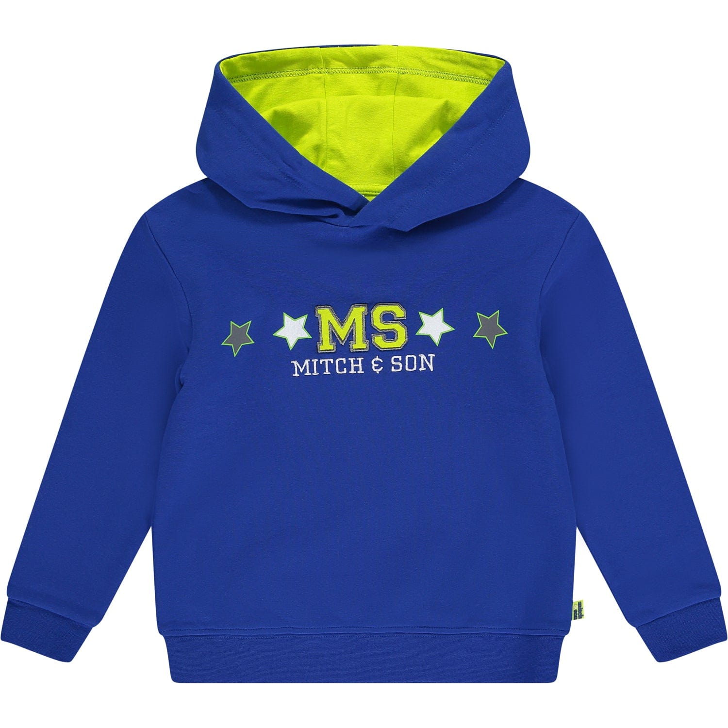 MITCH & SON - Guy Hooded Logo Tracksuit  - Royal Blue