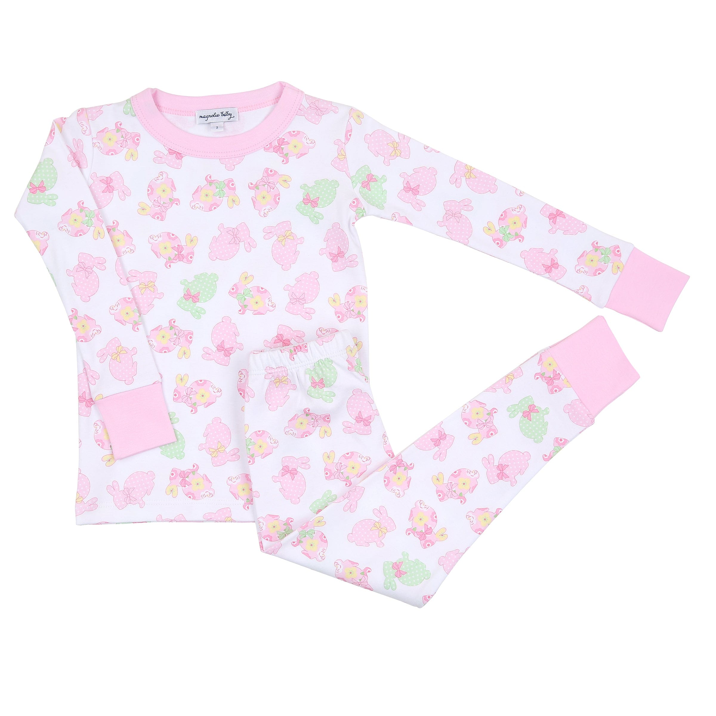 MAGNOLIA BABY -  Little Cottontails Pyjamas - Pink