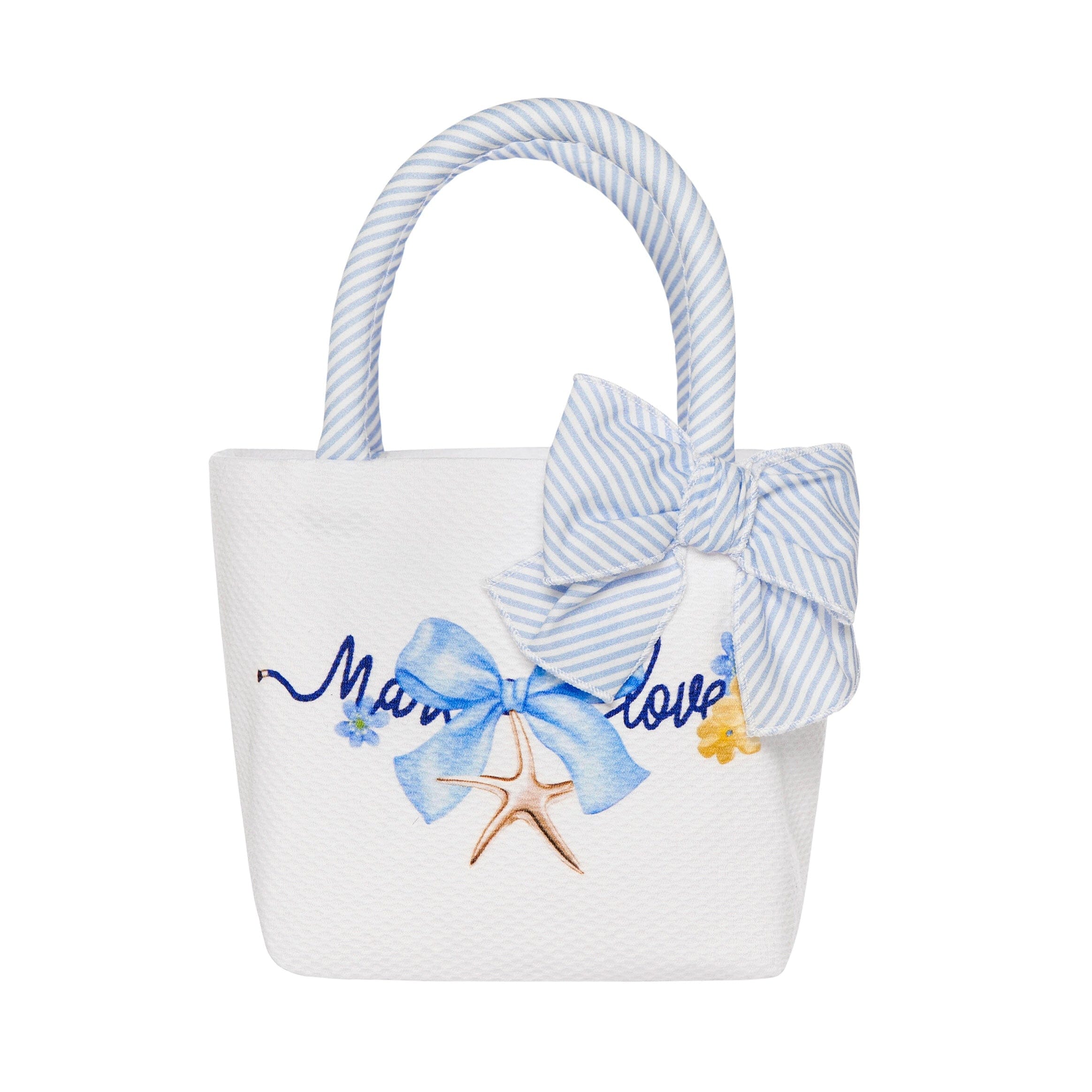 BALLOON CHIC - Nautical Handbag - White