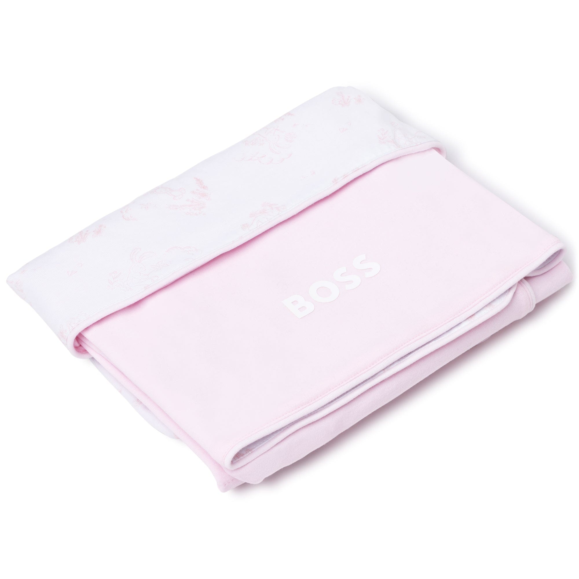 HUGO BOSS - Reversible Blanket - Pink