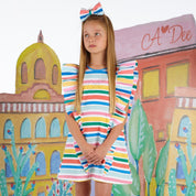 A DEE - Urvi La Isla Bonita Jersey Dress - Stripe