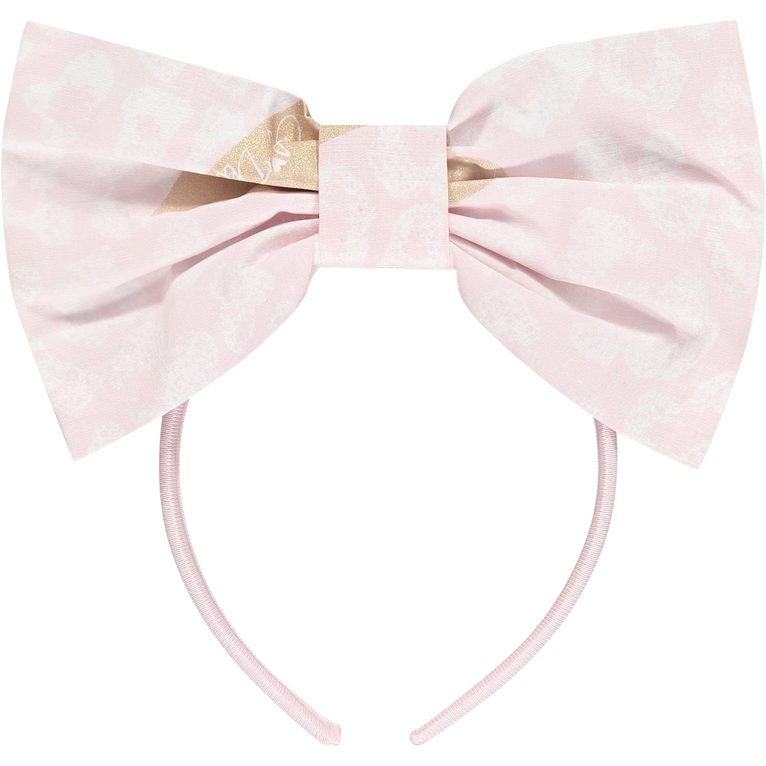 A DEE - Patsy Leopard Print Hairband - Pale Pink