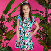 A DEE - Winona Tropical Dream Jersey Dress - Pattern