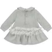 LITTLE A - Faye Lurex Dress - Silver